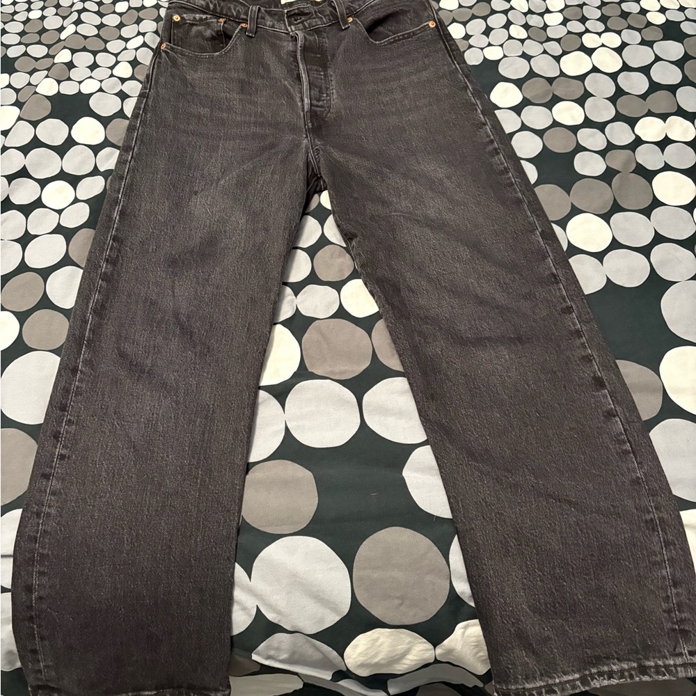 Levi’s Straight Leg Ribcage Ankle Jeans
